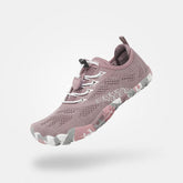Scarpe barefoot Smart II rosa scuro per donna - Materiali traspiranti con toe box largo