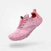 Scarpe da ginnastica bambini rosa Free I - Pianta larga per correre in cortile e saltare la corda