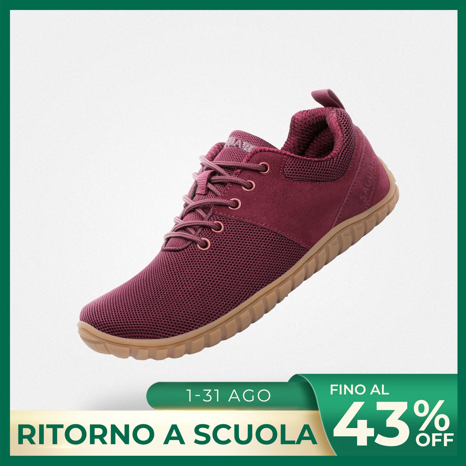 Saguaro Luck Kids Scarpe Barefoot SAGUARO DuckStride Knit - Zero - 9