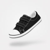 Scarpe barefoot in tela da bambino con chiusura a strappo facile