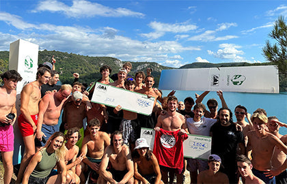 Resoconto completo del primo campionato francese di tuffi dalla scogliera freestyle