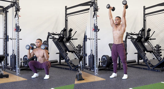 Allenamento Total Body di 4 minuti con manubri