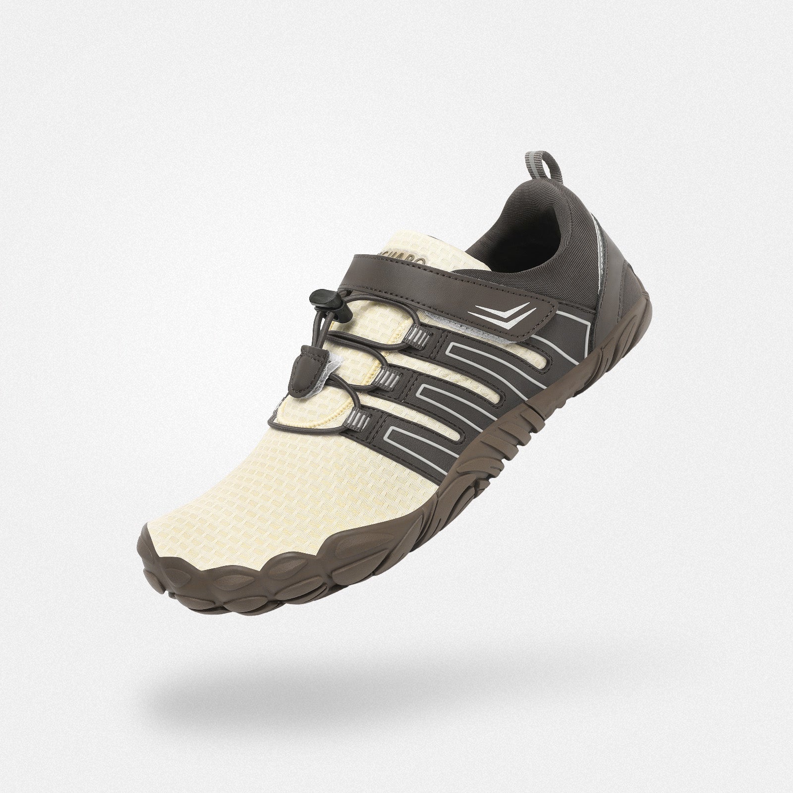 Scarpe comode marroni Vigor II - Pianta larga unisex per viaggi e lunghe camminate