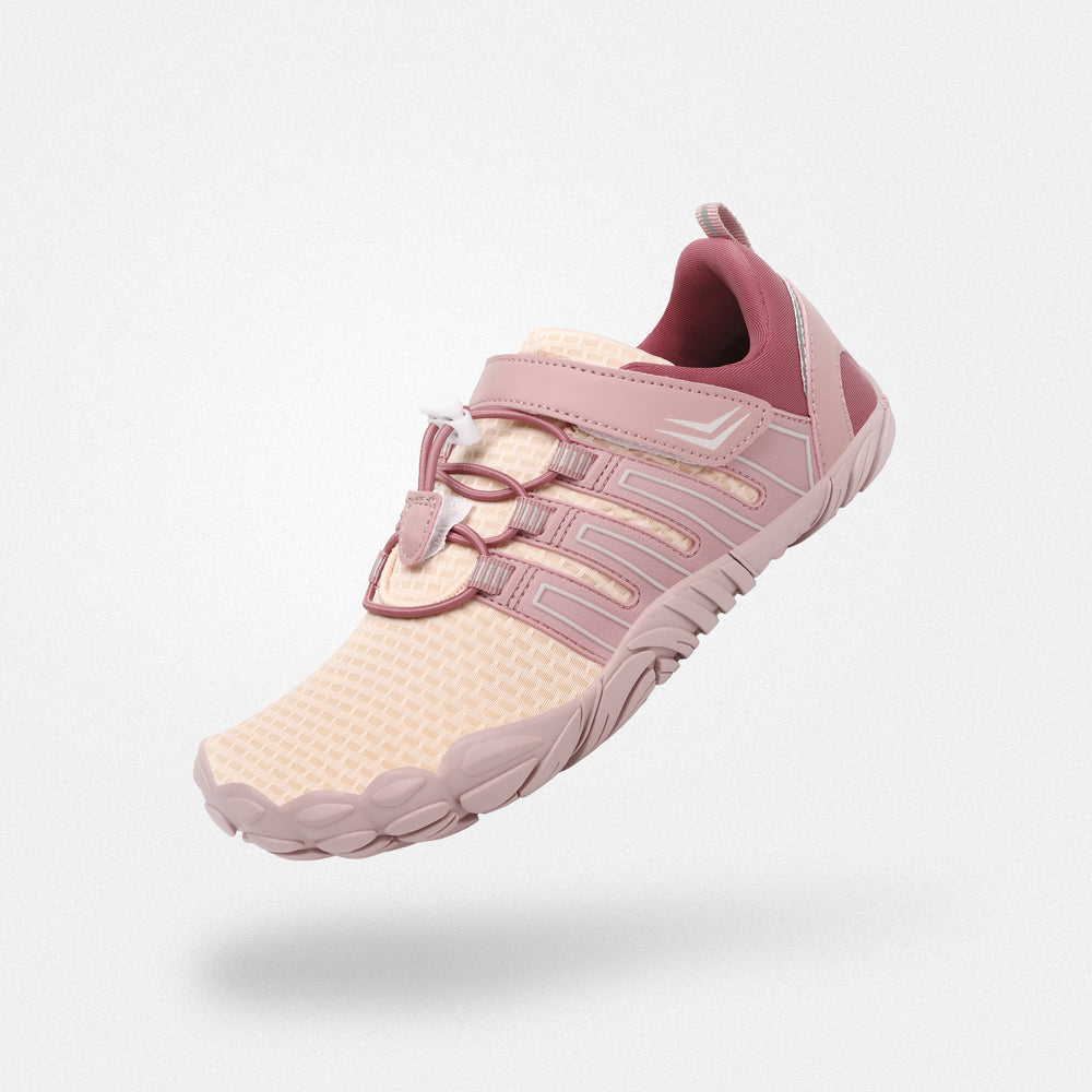 Scarpe palestra rosa chiaro Vigor II - Pianta larga comoda per fitness e yoga