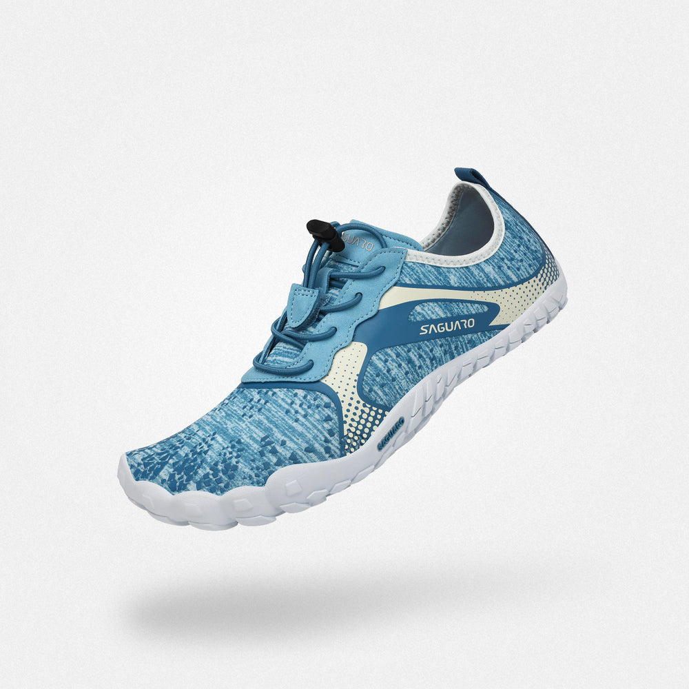 Scarpe acquatiche azzurro cielo Fast I - Drenaggio rapido per canyoning e attività fluviali con fondo roccioso