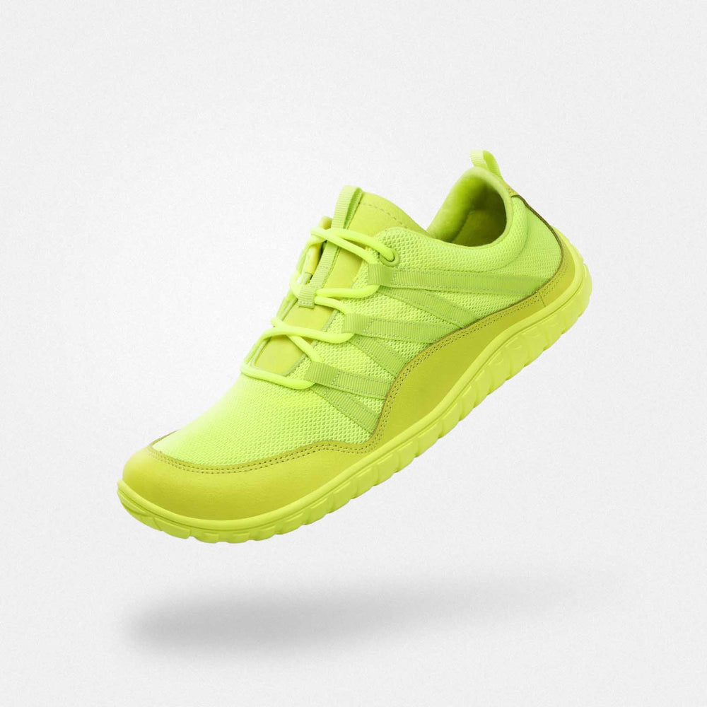 Scarpe serali fluorescenti Forestep I - Design barefoot per jogging leggero notturno e dog walking con visibilità sicura