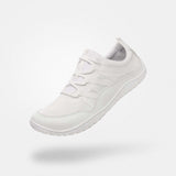 Scarpe casual bianche Forestep I - Pianta larga e zero drop per ufficio smart e caffetteria con stile minimalista versatile