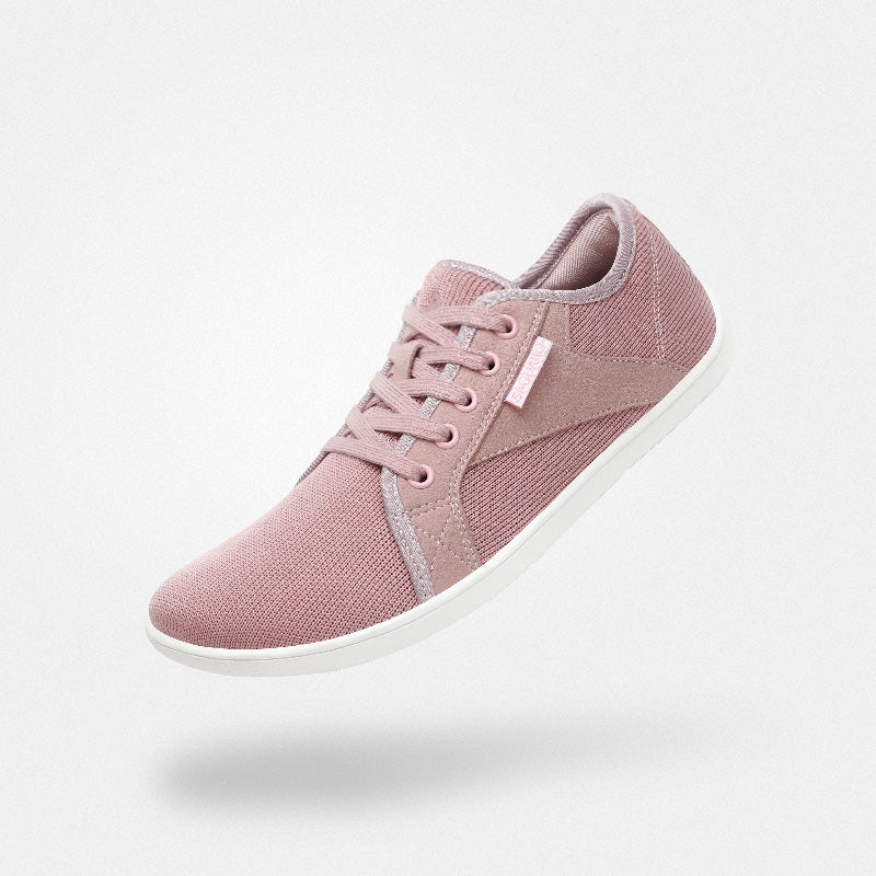 Scarpe donna comode rosa Luck I - Punta ampia per lavoro in piedi e appuntamenti informali, stile versatile con ammortizzazione